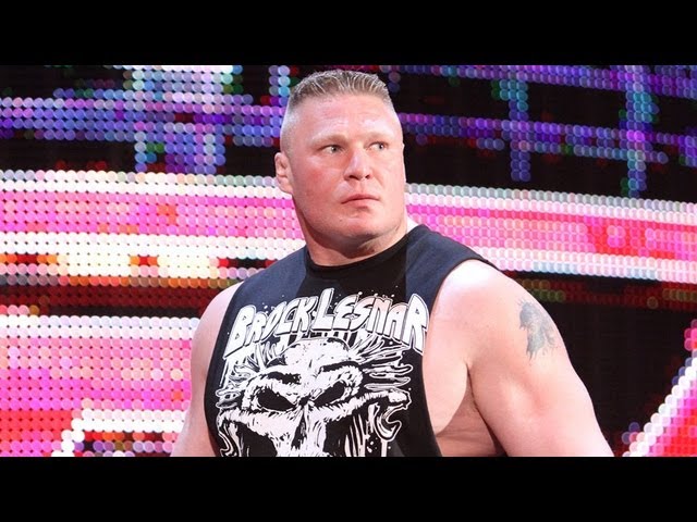 Brock Lesnar returns to WWE: Raw, April 2, 2012