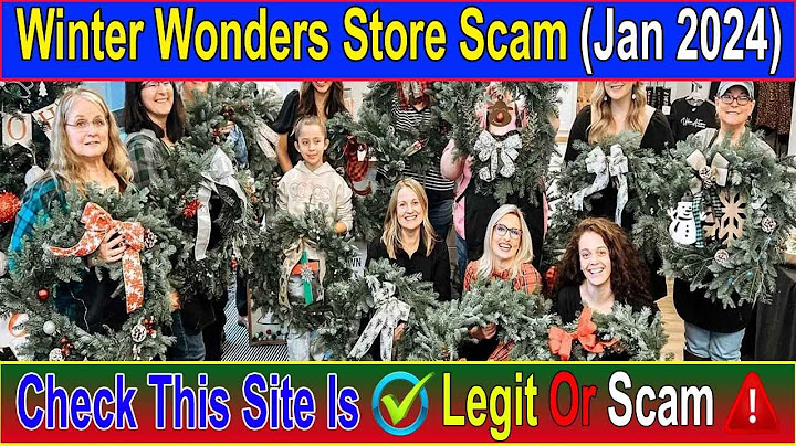 Winter Wonders Store Scam (Jan 2024) Is It A Legit Seller Or Not Truth In the Video! Scam Advice