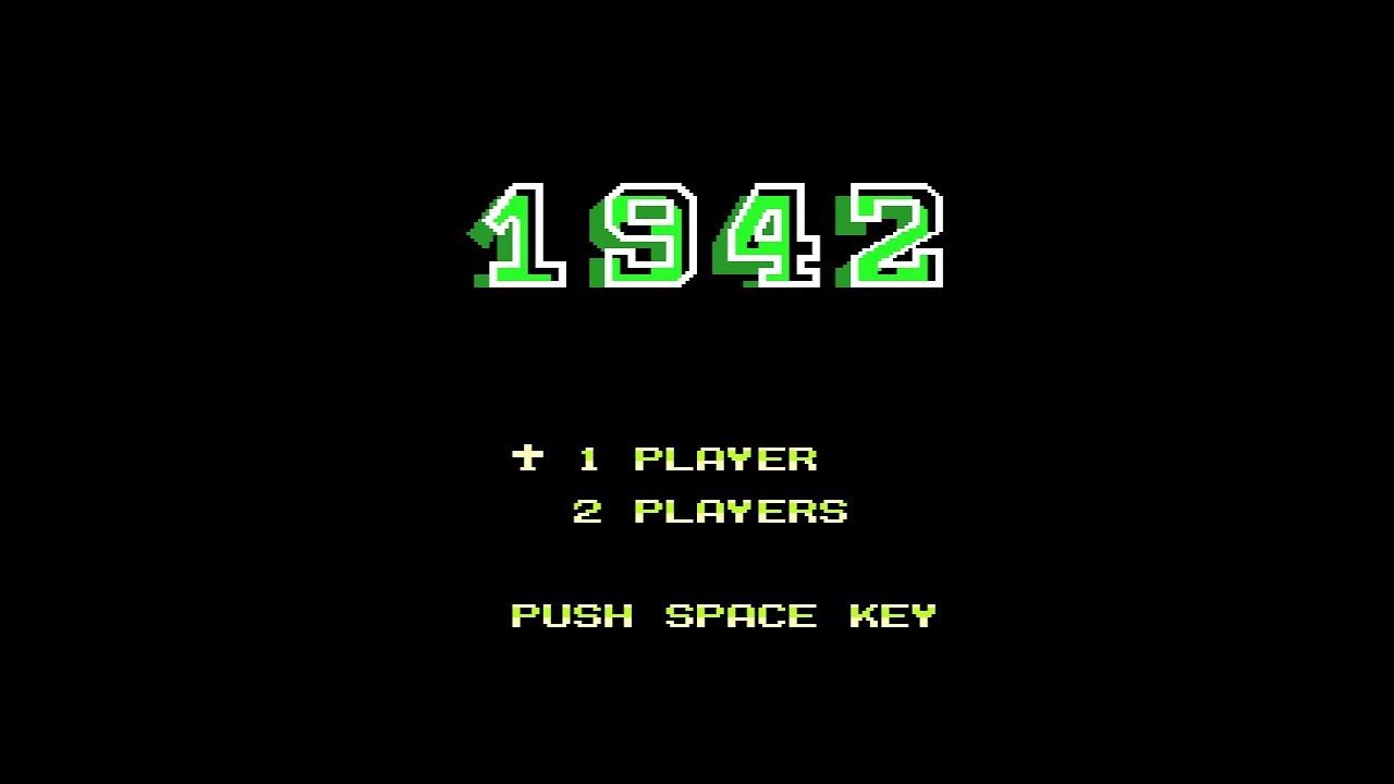 1942. MSX2. Capcom 1984 / Ascii 1986. Full Playthrough - YouTube