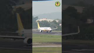 Cebu Pacific A321N 5J957 landed from Manila 🛬 #fyp #foryou #dabayanyanvlogs #planespotting
