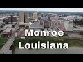 Drone Monroe, Louisiana | Ouachita River