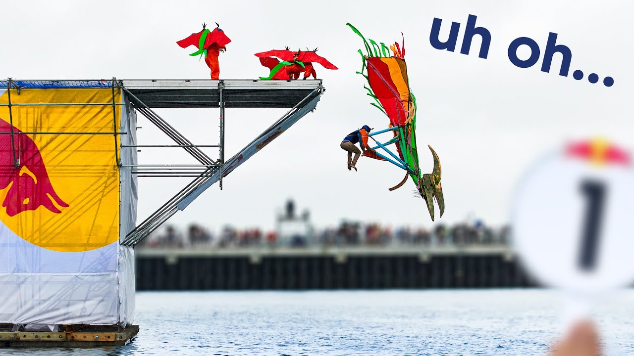 SHORTEST Ever Flights At Red Bull Flugtag