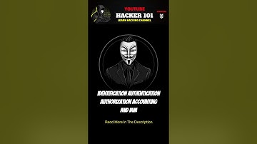 Identification Authentication Authorization Accounting and IAM