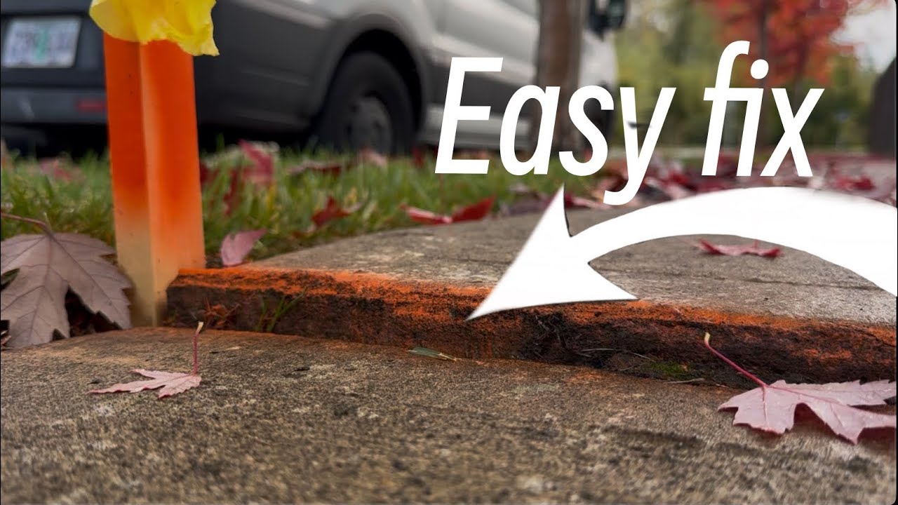 Исправьте неровный тротуар! Шлифовка бетона своими руками