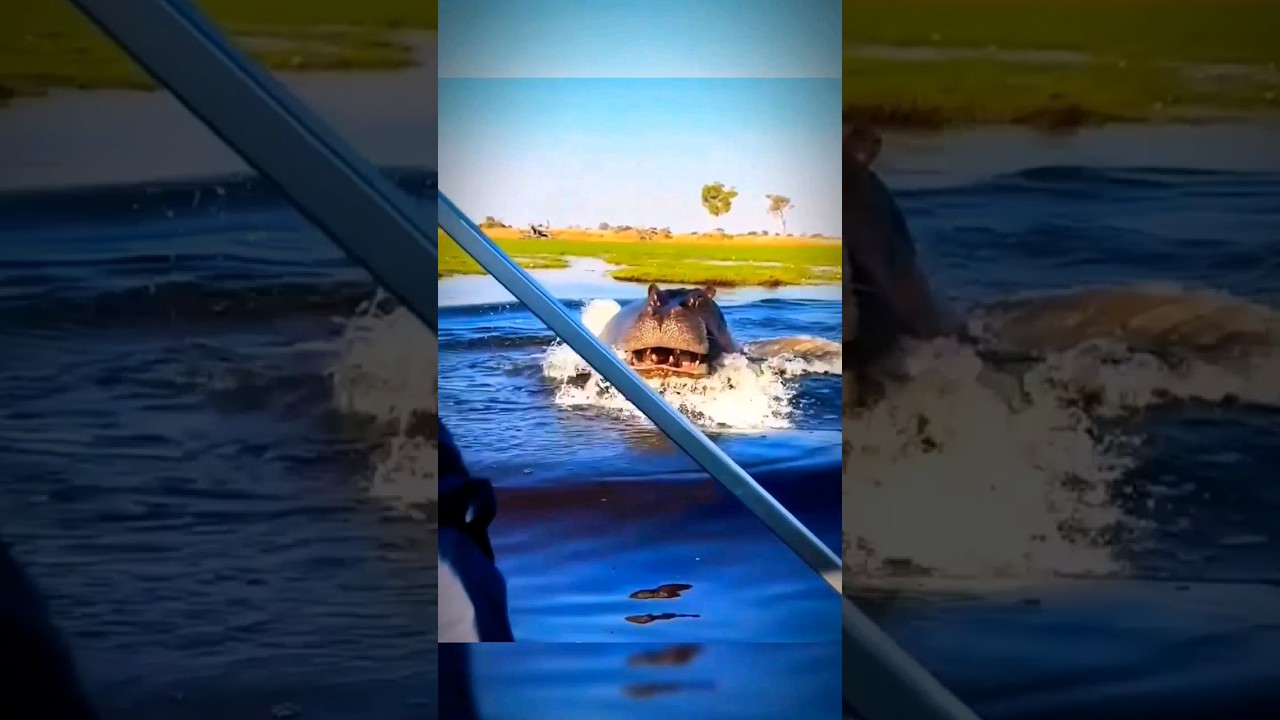 this hippo attack is crazy 😧 