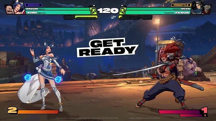 [2XKO] Ahri, Braum vs Yasuo, Ekko | High-Level Ranked Match Replay