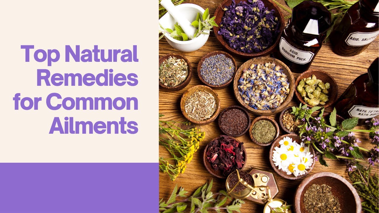 Natural Remedies for Common Ailments That Actually Work - YouTube