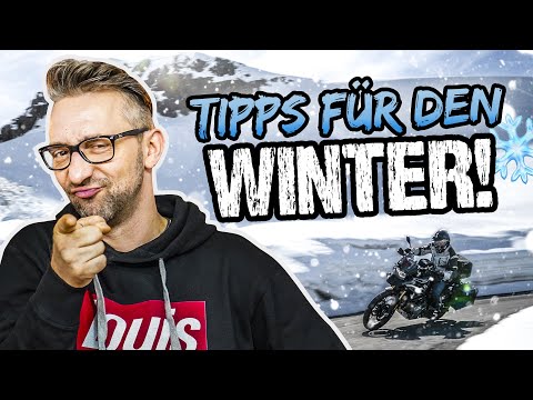 Video: Darf man im Winter Motorrad fahren?