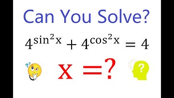 How to Solve the Mixed Exponential and Trigonometric Equation? | Math Olympiad