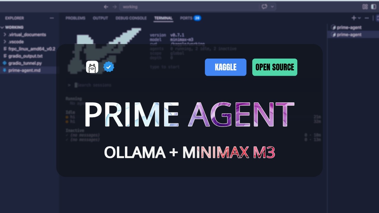 PrimeAgent: The Best Open Source Continual Harness RSI Agent