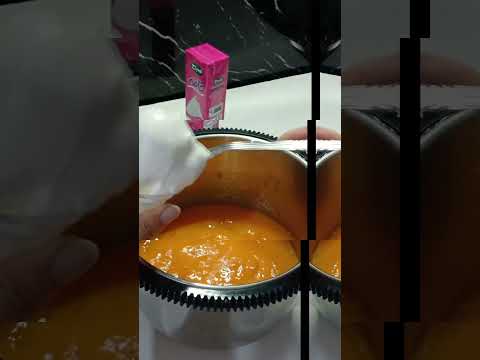 خرمالو۶عدد شیریک و نیم پ بستنی ی لیوان ژلاتین ۲ق غ شکر ۸ق غ خامه ۲۰۰گرم