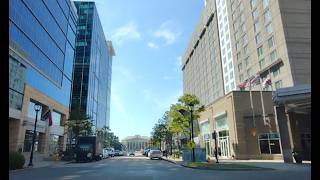 Downtown Raleigh, NC | Future Omni Hotel Site | and NC History Museum Remodel in Progress
