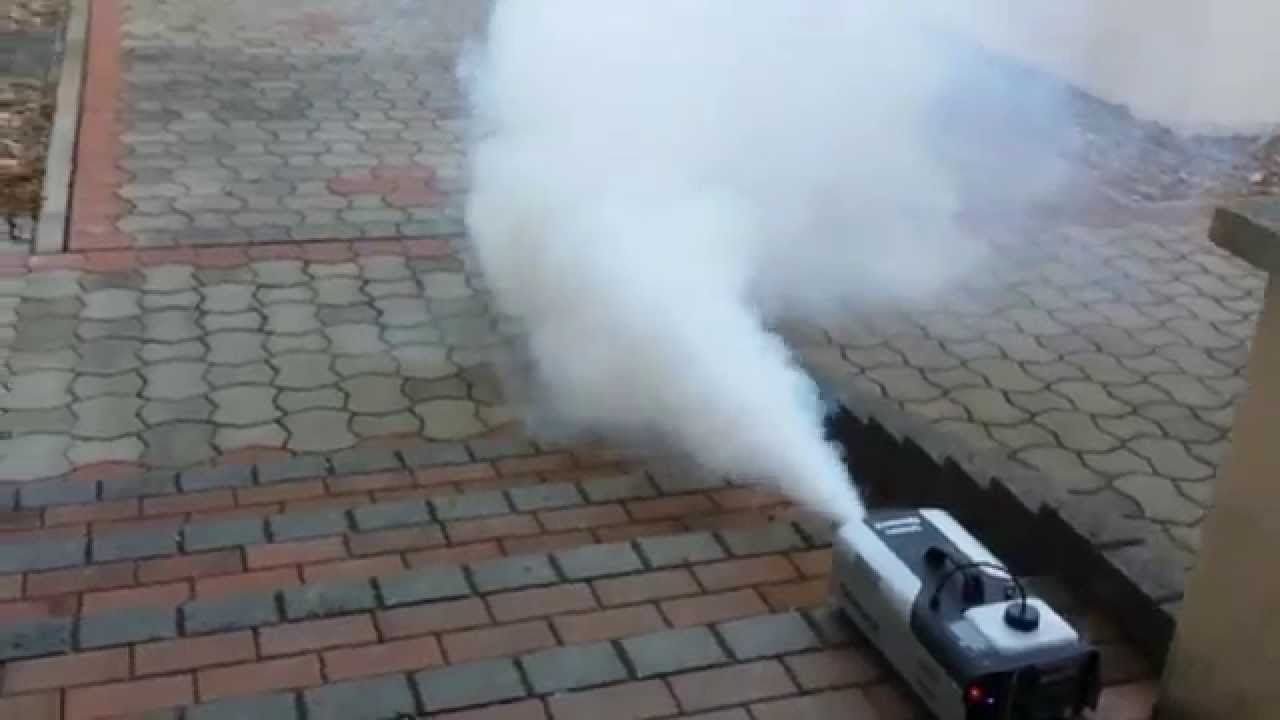 Update Nebelmaschine Unboxing \u0026 Test (Beamz s1500)
