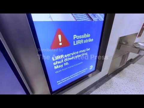 Video North Americas largest commuter rail system faces a potential shutdown