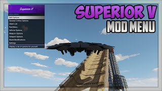 GTA 5 Online: "Superior V MOD MENU + DOWNLOAD! - Mod Menu Showcase" TU 27 (GTA 5 Mods) screenshot 2