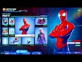 Fortnite CHAPTER 3 Battlepass SPIDERMAN Skin! (100% Unlocked New Season)