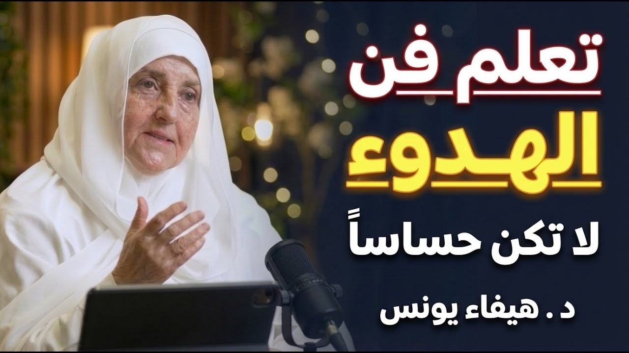 كيف تصل إلى السلام الداخلي الحقيقي وتتحكم في غضبك نهائيًا؟محاضرة مؤثرة ستغيّر حياتك |(د/ هيفاء يونس)