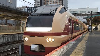 【E653系】国鉄特急色 臨時特急 成田駅 発車メロディ+発車 / JR東日本