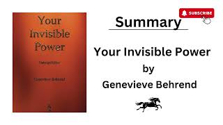 Your Invisible Power (1921) by Genevieve Behrend