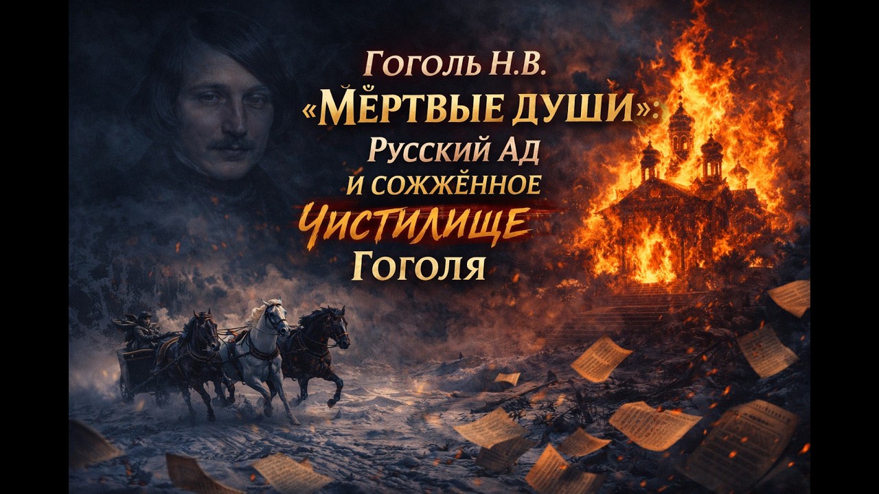 Гоголь Н.В. «Мёртвые души»: Русский Ад и сожжённое Чистилище Гоголя