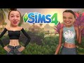 Playing SIMS 4! Recreating our real lives!
