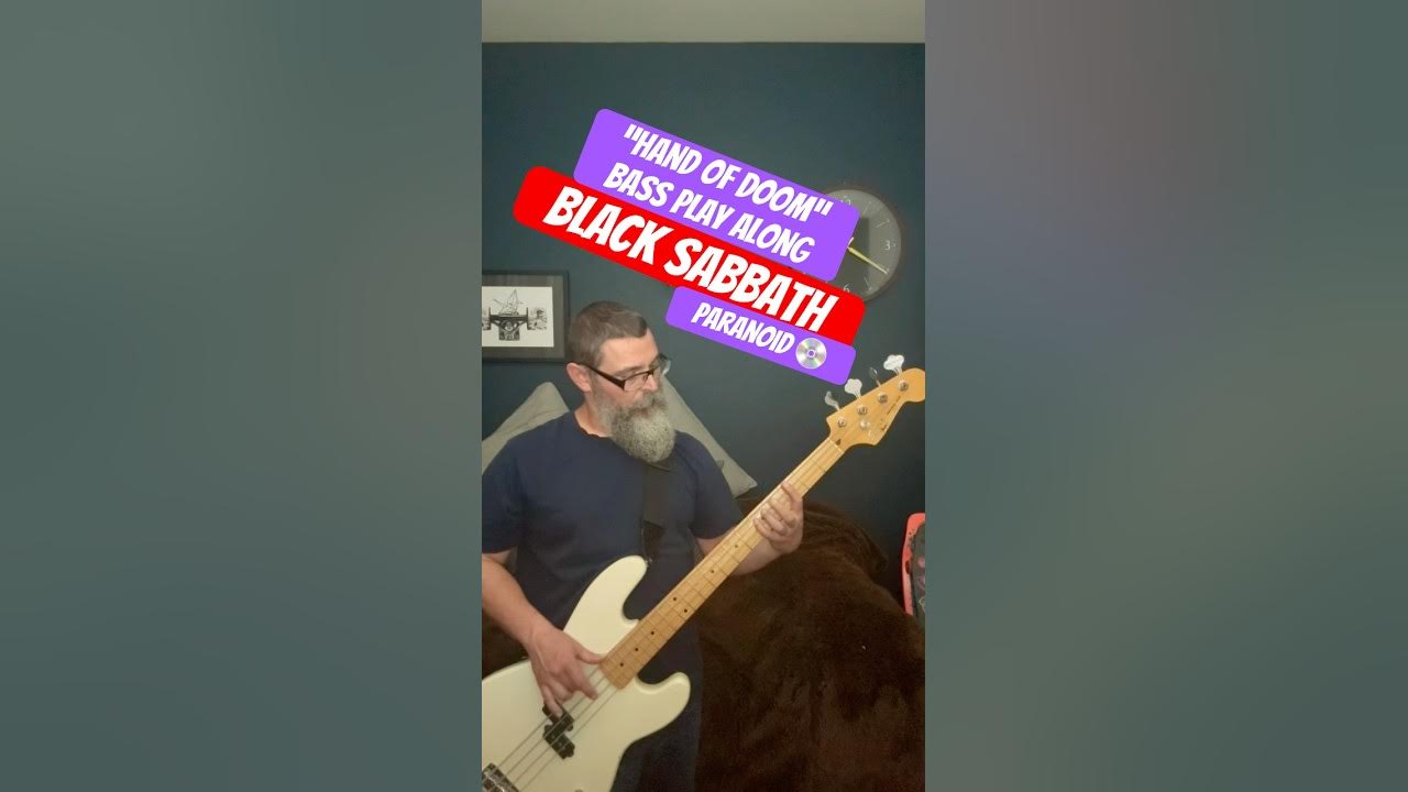 #bassplayalong “Hand Of Doom” - Black Sabbath - #paranoid #bassplayalong “Hand Of Doom” - Black Sabbath - #paranoid