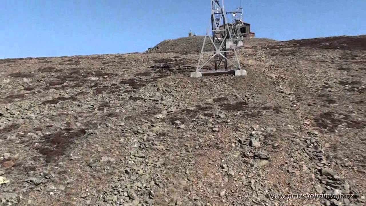 Starou lanovkou až na Sněžku v roce 2012