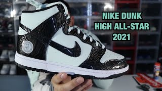 nike dunk hi all star green