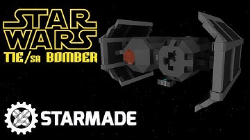 STARMADE Speed Build: TIE/sa BOMBER