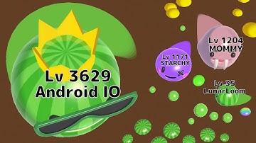 CLASH OF SLIMES.IO 3 - Level Up Monster, Android .io Games (Android & iOS) Gameplay Walkthrough