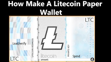 How Make A Litecoin Paper Wallet Quickly - Easy Generate Litecoin Paper Wallet