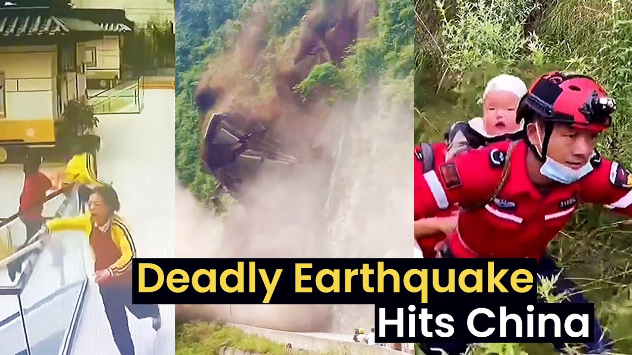 China rocked hard by 6.8 Magnitude earthquake!