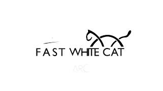 Fast White Cat Logo Animation