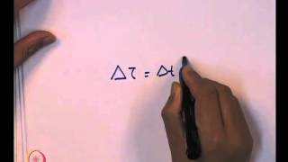 Mod-01 Lec-14 Velocity Four Vector