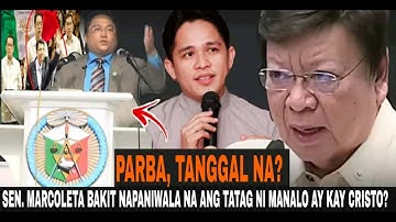 👉Hala, Ramil Parba wala na sa IGLESIA? Sen Marcoleta Bakit Napapaniwala sa naturang Sekta?