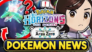POKEMON NEWS! POKEMON HORIZONS ANNOUNCED! NEW RAID UPDATES \& MORE! Pokemon Scarlet \& Violet DLC