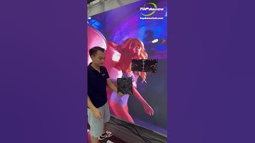 Incredible! The LED display fix took just seconds! ⚡ #LEDVideoWall #LEDDisplay #shorts