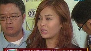 24Oras: Nobya ni Ramgen Revilla na si Janelle Manahan, emosyonal nang tumestigo sa korte