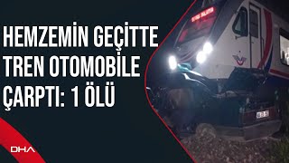 Malatya'da hemzemin geçitte tren otomobile çarptı: 1 ölü by Demirören Haber Ajansı 1,120 views 1 day ago 1 minute, 34 seconds