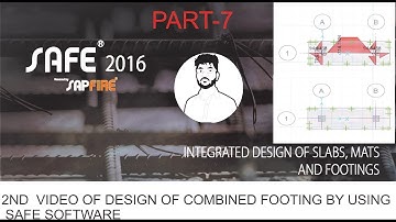 2nd video of Design and Analysis of Combined Footing .Part-7