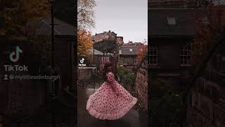 The strawberry dress of dreams in the most instagrammable spot in Edinburgh…