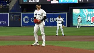 Max Meyer strikes out 8 Cardinals over 5 1/3 innings on 4/20/26