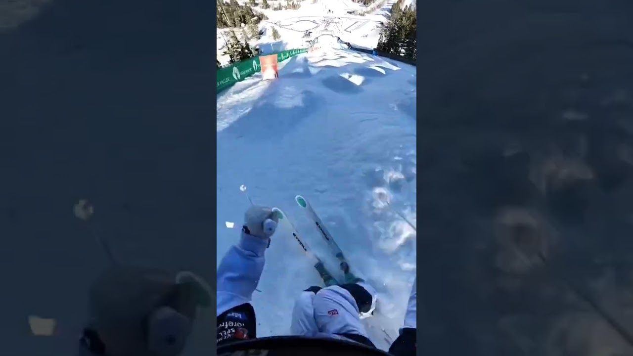 One of the world’s hardest course! 🤯 FIS Freestyle Skiing