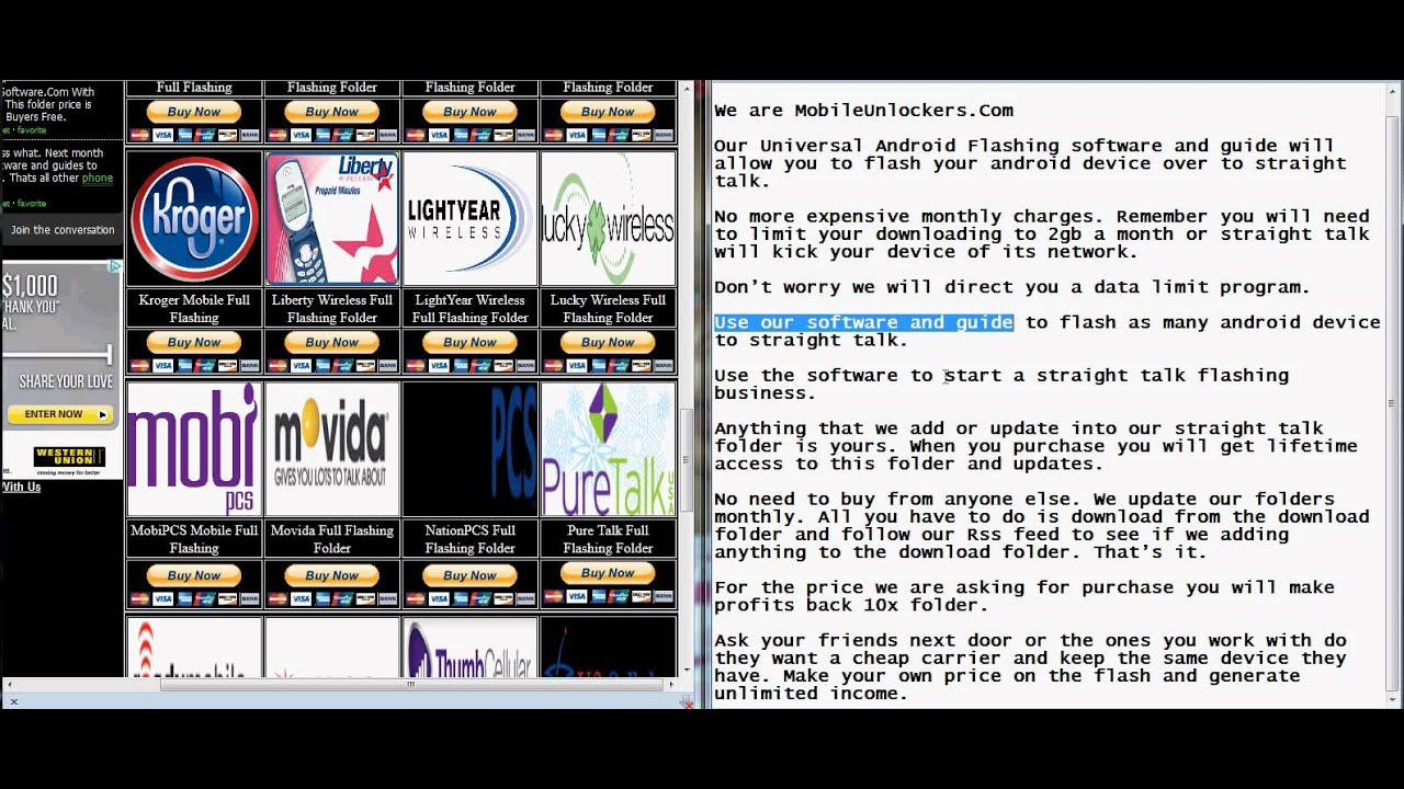 Flash Any Android Device To Straight Talk Network - YouTube