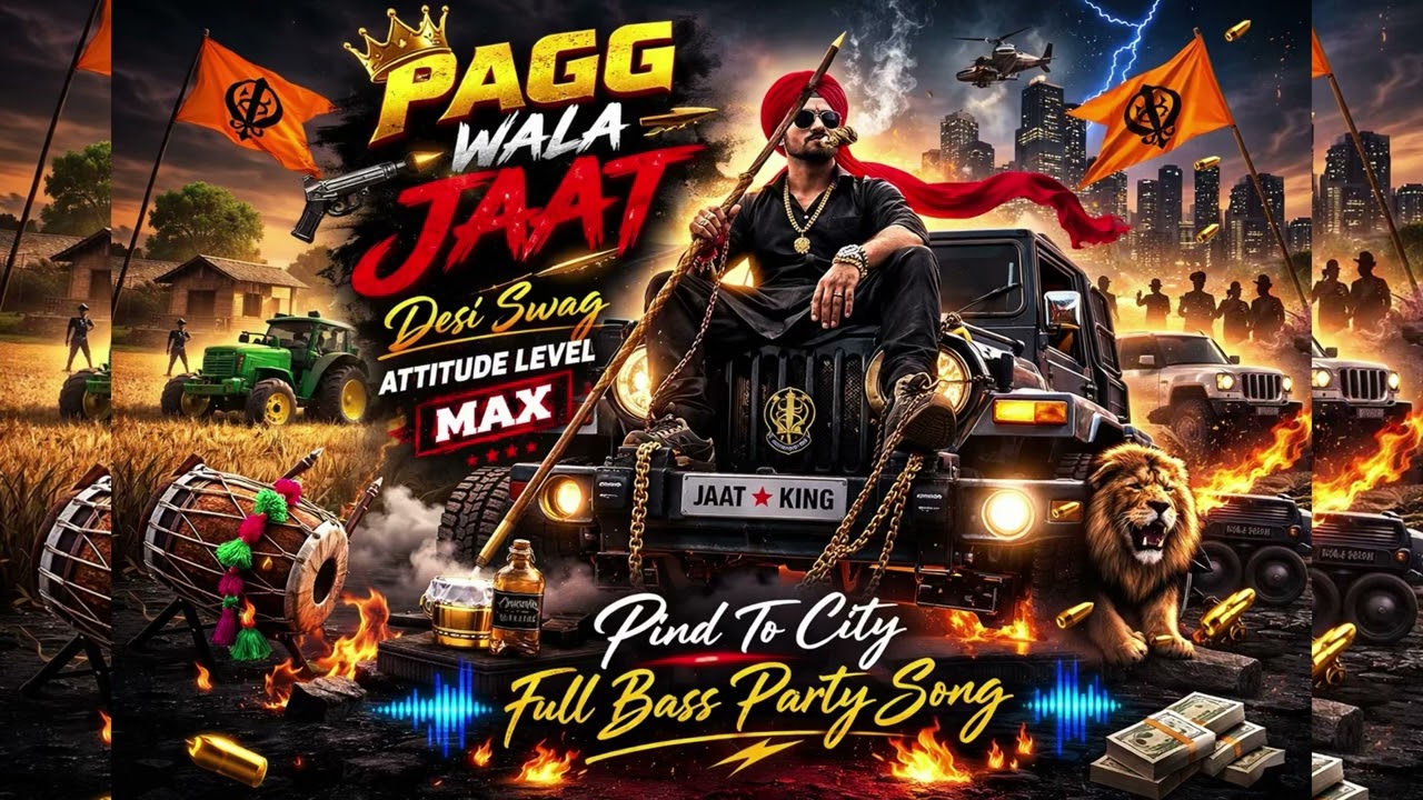 Pagg Wala Jaat 🔥 | Punjabi Swag Song 2026 | Desi Party Anthem | Hindi Rap Song