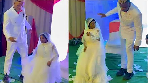 Most Beautiful Wedding First Dance! Watch How Aunty Ramota Dances with Her Husband, Ijoba Lande
