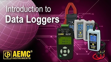 AEMC® - Introduction To Data Loggers (DL1080-1081 Discontinued) (8435 Discontinued Replaced by 8436)