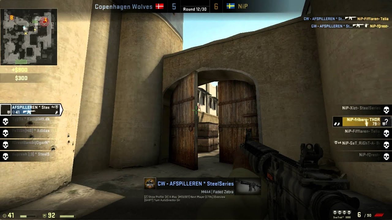 Vanilla HL: device vs NiP 1on5