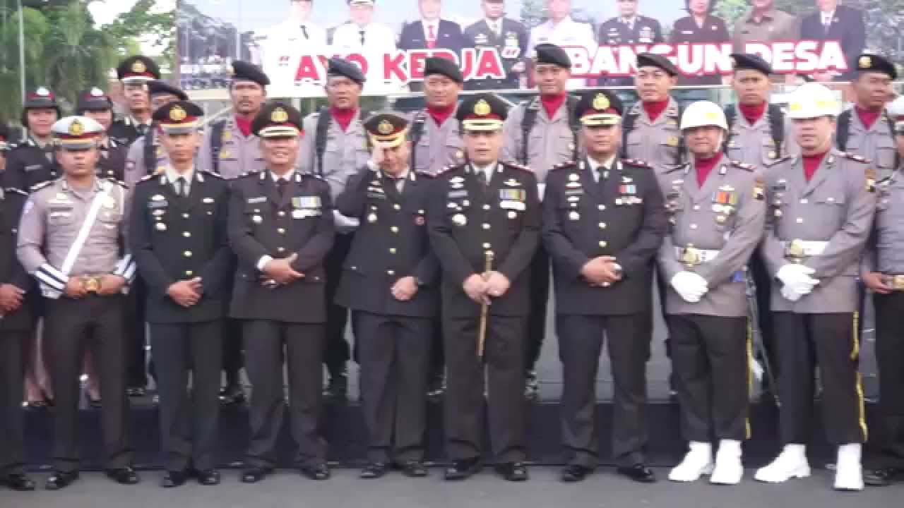 UPACARA PENURUNAN BENDERA 17 AGUSTUS 2015 KAB. CILACAP 