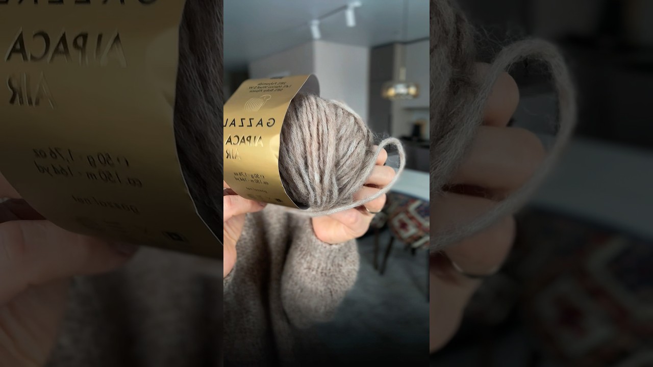 Отзыв на пряжу GAZZAL ALPACA AIR 